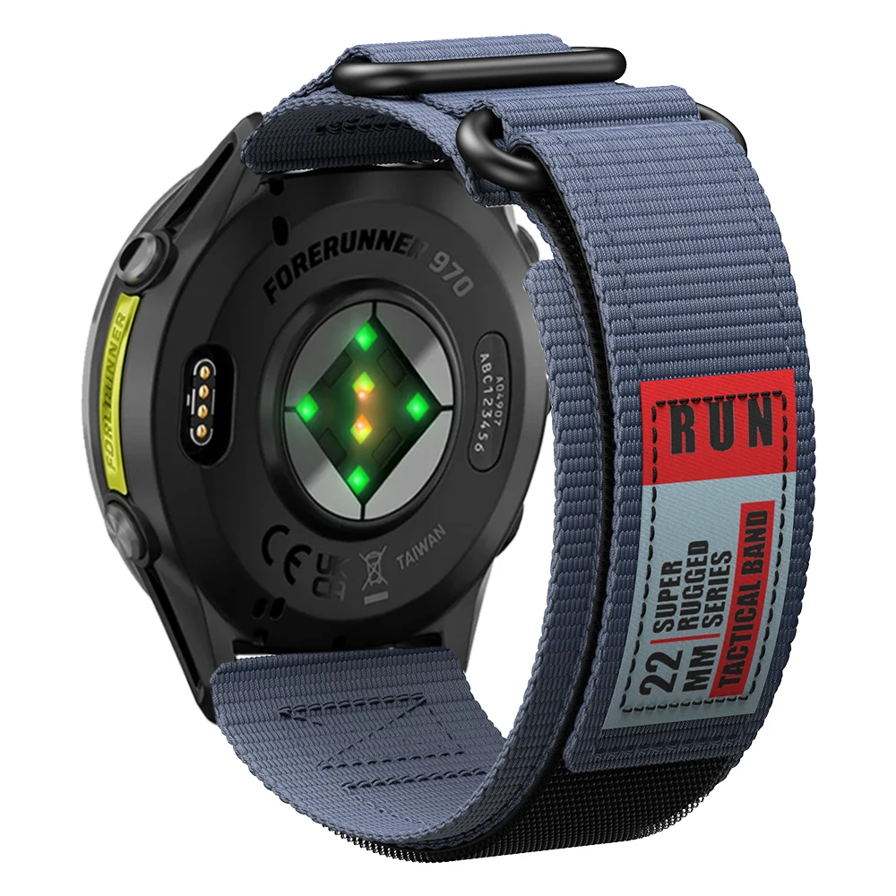 Nylon Hook and Loop Sport Watch Band Replacement Bracelet