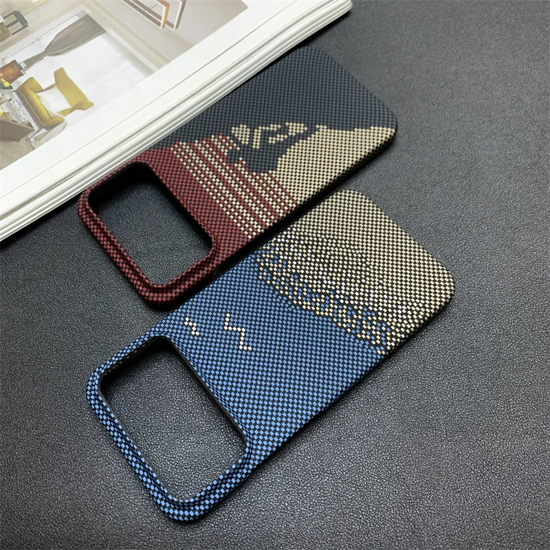 Ultra-Thin Carbon Fiber Texture Protective Case - Skin Feel Hard PC, Stylish Cover