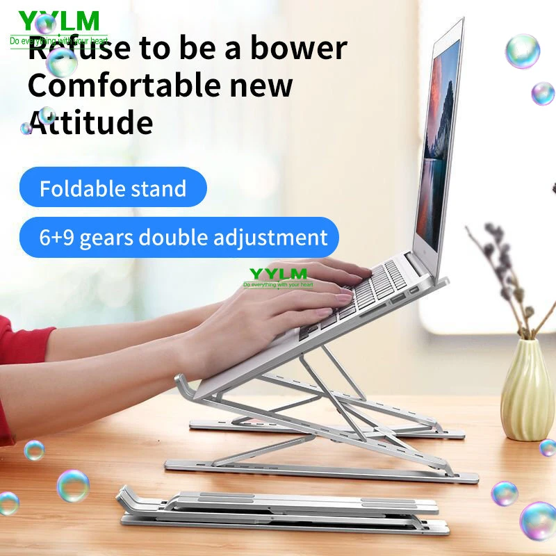 Adjustable Laptop Stand Tablet Bracket Aluminum Alloy Support For