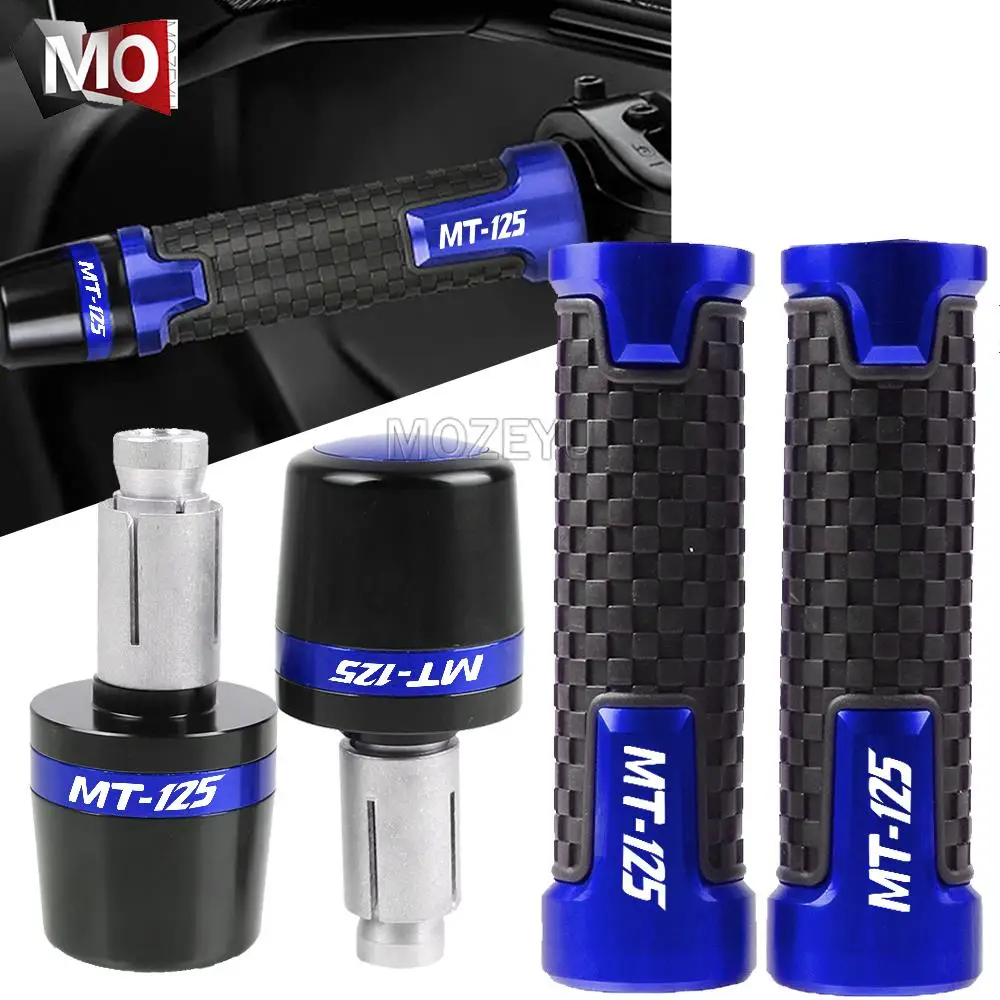 Per Yamaha Mt125 Mt 125 Mt-125 2014 2015 2016 2017 2018 2019 2020 2021 2022 Moto Manubrio Manopole Bar Ends Mano Grip