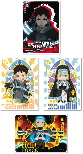 Anime Fire Force Cards Booster Box Collection Flame Wu Town Soul Anime  Character Rare LGR Dazzling Cards Game Toy Children Gift - AliExpress