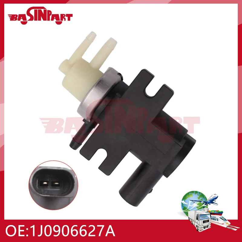 

1K0906627E 1J0906627A Turbo Boost Pressure Solenoid Valve for Vw Audi Volkswagen Passat Beetle Golf Jetta 2000-2006 1J0906627AV