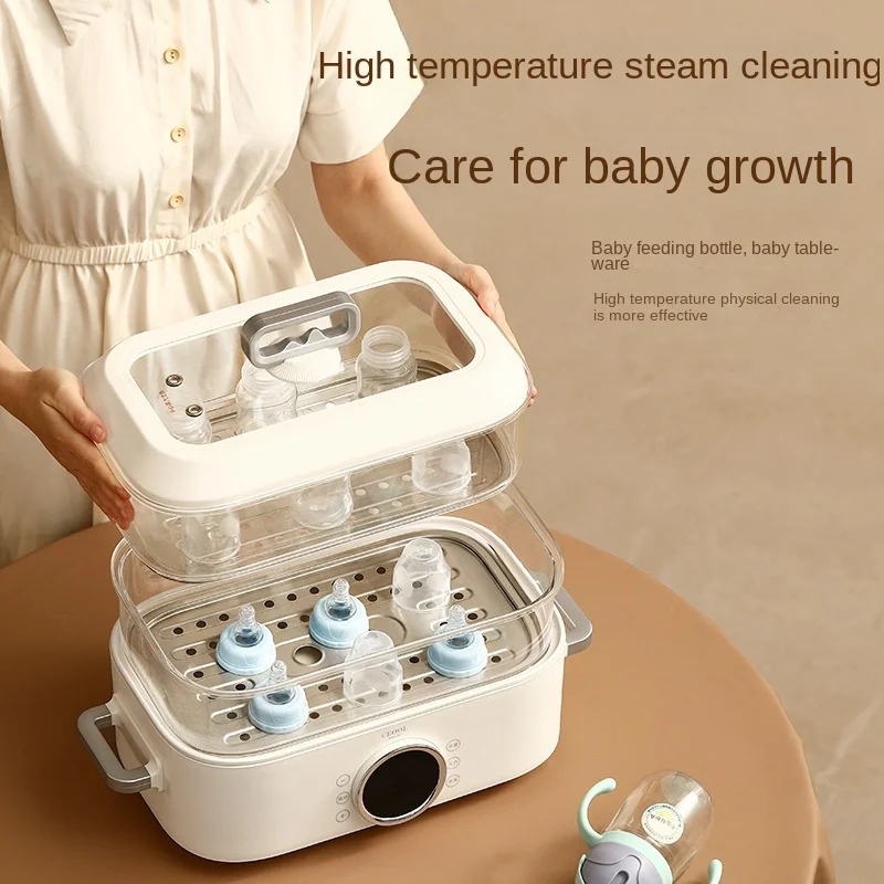 220V Electric Steaming Cooker Household Automatic Multi Cooker Electric Hot Pot Steamer 1 Layer/2 Layers Available 4
