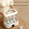 220V Electric Steaming Cooker Household Automatic Multi Cooker Electric Hot Pot Steamer 1 Layer/2 Layers Available 4