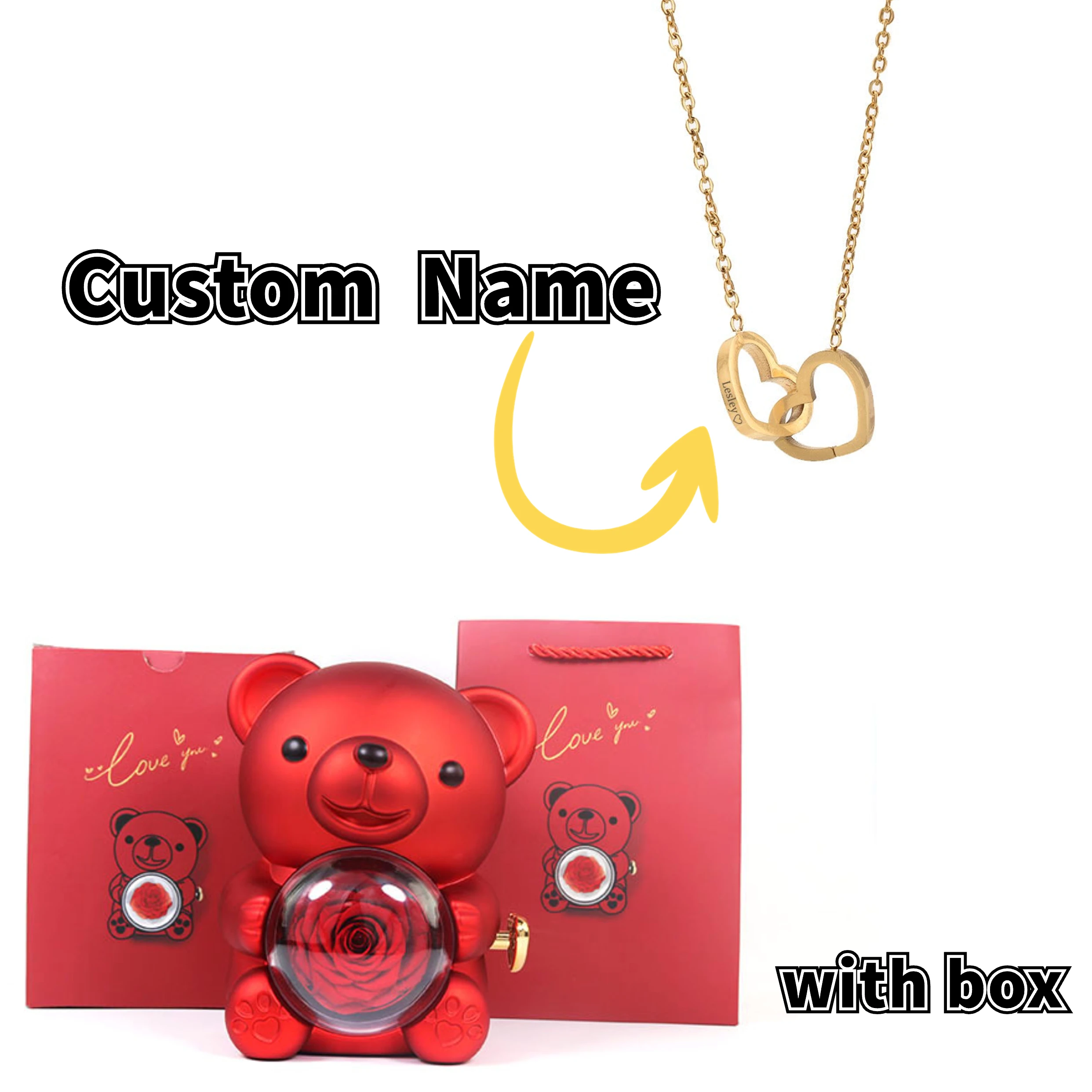 Red rose box