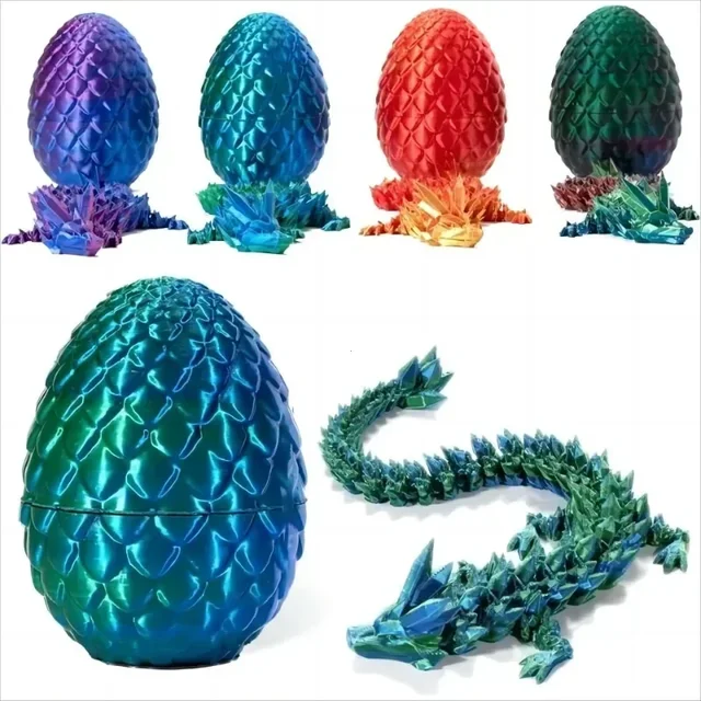 3D Printed Dragon Egg 3