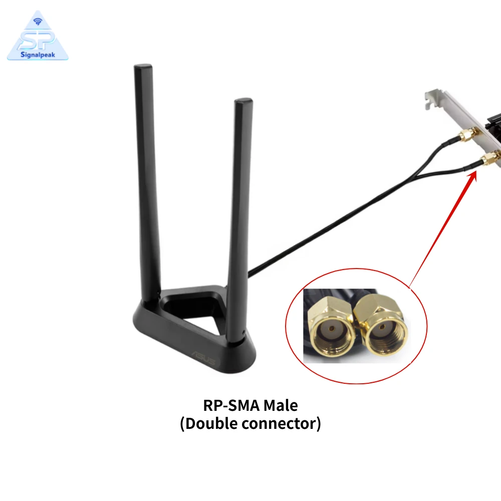 기존 PCE-AXE59BT PCIe 어댑터 외부 안테나 2.4G 5G 6G 무선 네..