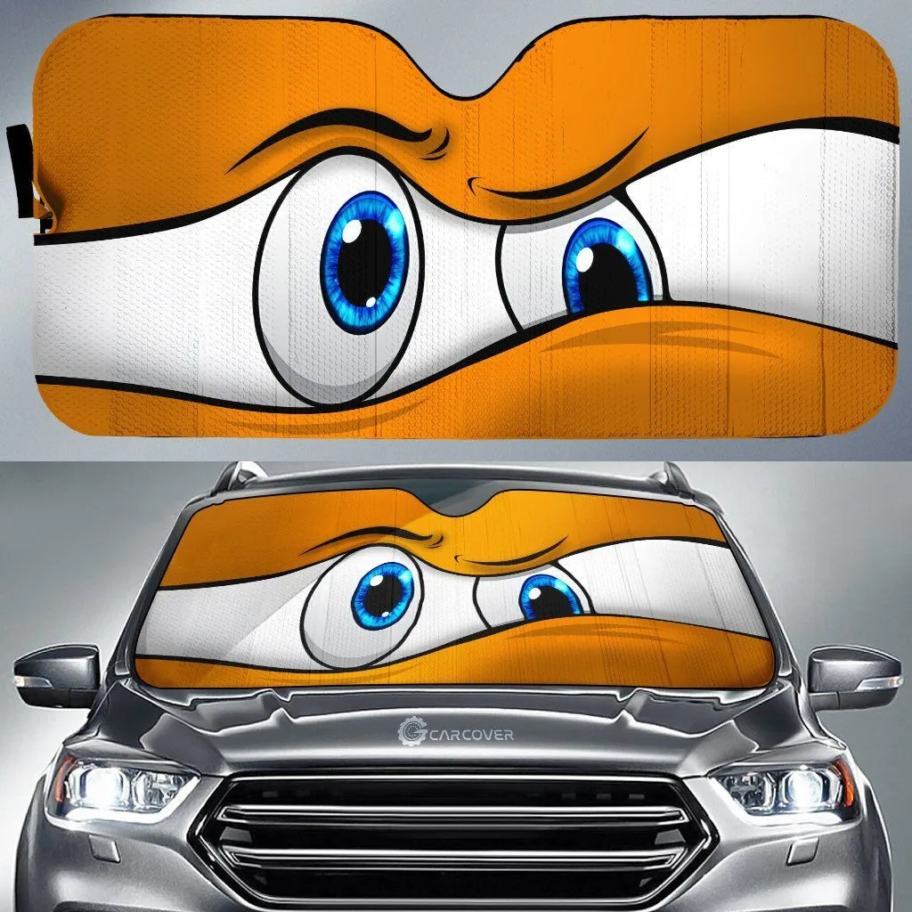 

Funny Eyes Sun Visor Car Front Windshield Car Sunshade Car Accessories Gifts Car Sun Shade Covers Front Windshield
