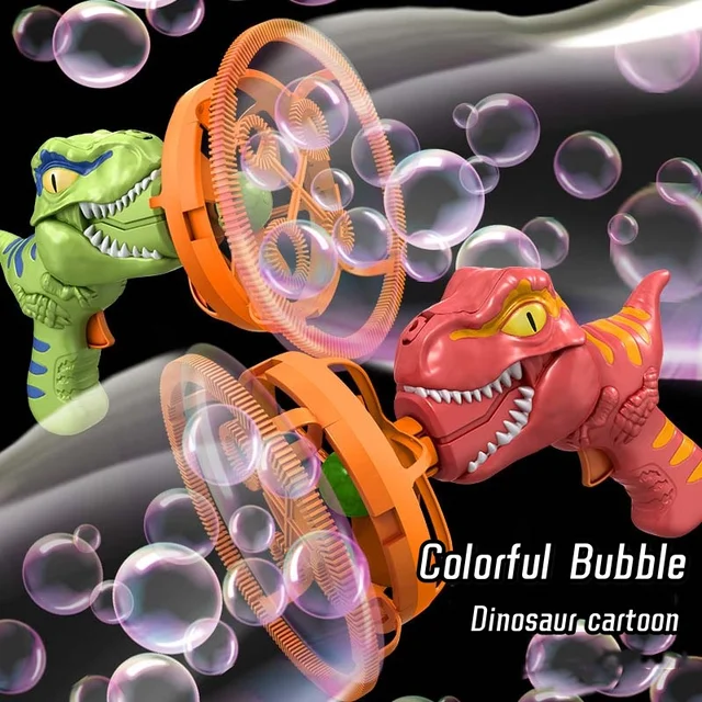 Dinosaur Bubble Toys Gun 2