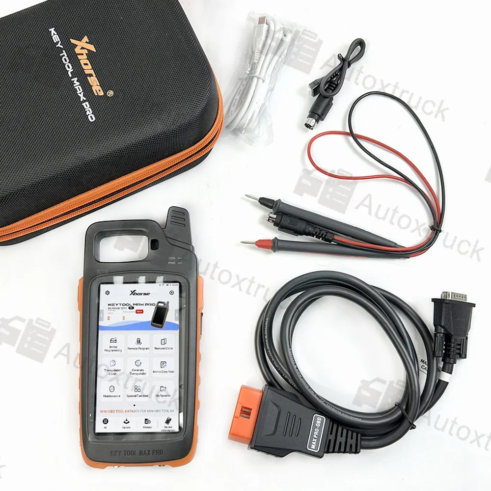 

New Xhorse VVDI Key Tool Max Pro OBD IMMO Programming Function Support CAN FD/ Voltage and Leakage Current