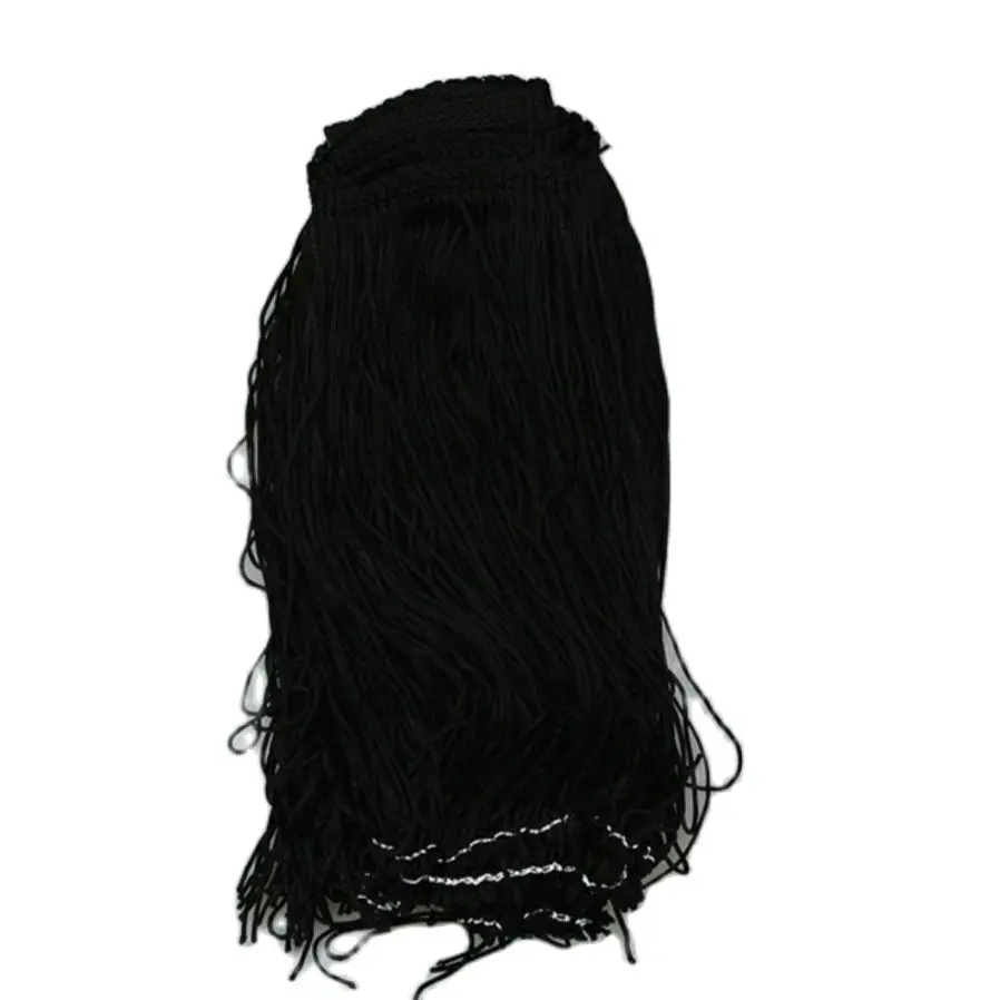 

Nylon Chain Fringe Dancewear Dress Costume Bag Sewing Fringe, Well-Drop, 200m, 18-20cm Wide, 20 Different Colors