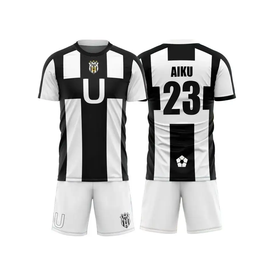 New Summer Five Person Pattern VL Replika Anime Uber Blue Lock 3d Men Set Cosplay Football Jersey Futsal Graphic T Shirt Shorts 4