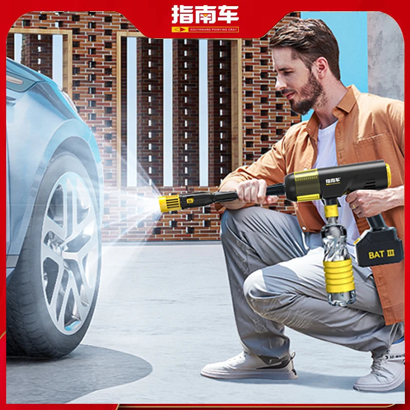 

22500mAh Cordless Electric High Pressure Washer Rechargeable Car Wash Gun Electric Water Gun Foam Machine for Makita 18V Battery