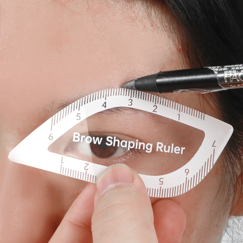 1PC Brow Mapping Ruler Eyebrow Shaping Ruler 1 Minute Fast Drawing Design Brow Easy Tool Microblading Permanent Mekup Stencils