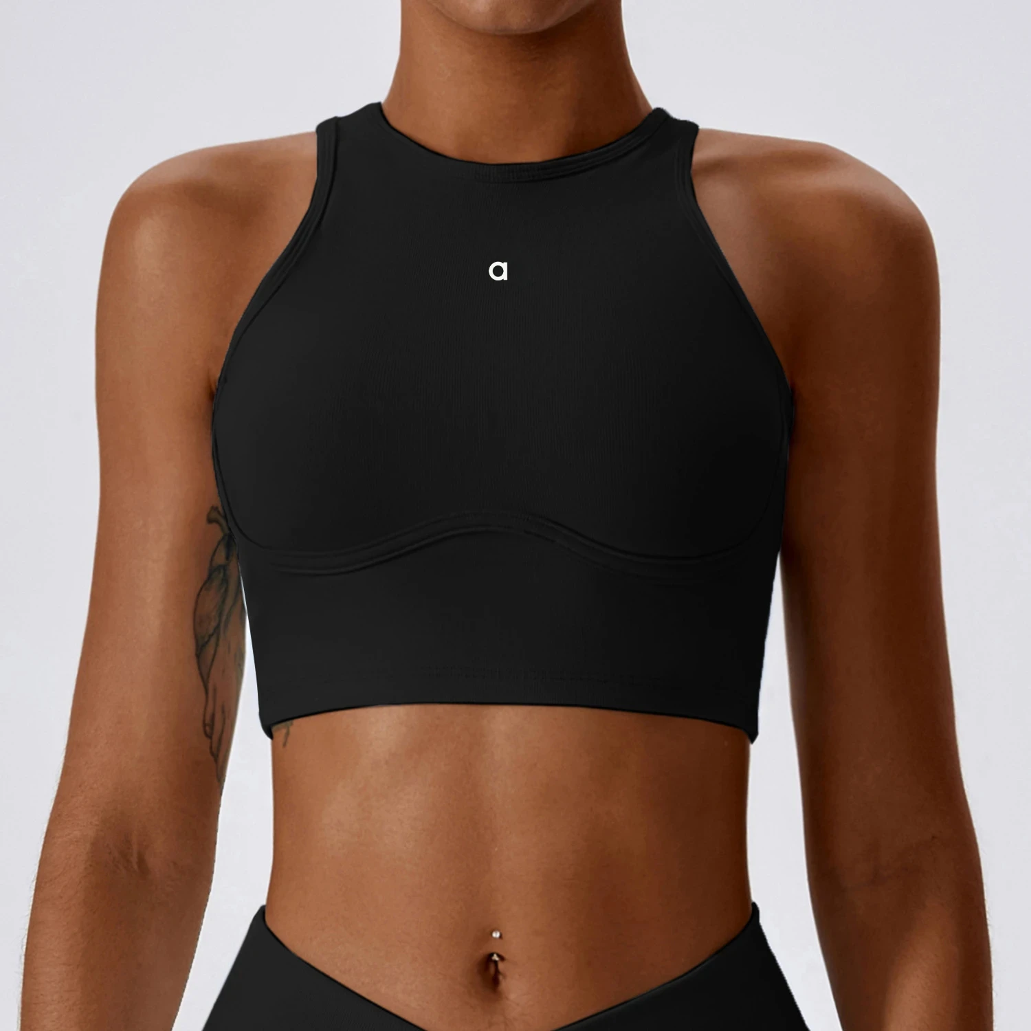Women Sports Bra Yoga Clothes Chest Pad Shockproof Wireless Push up