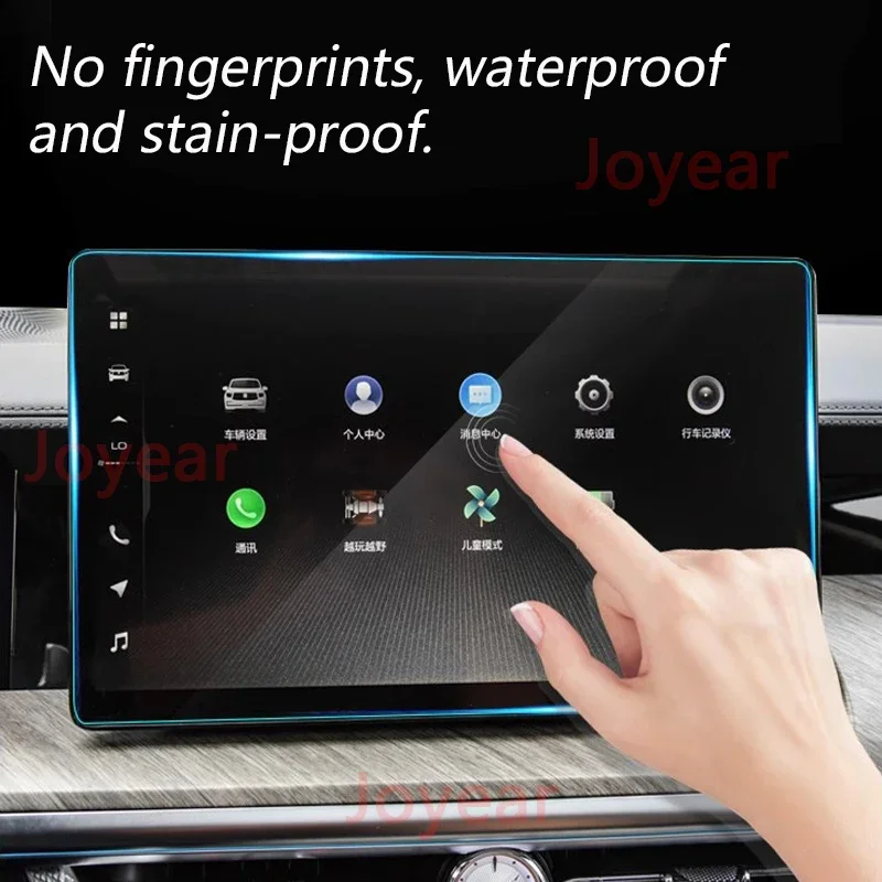 For Great Wall WEY Tank 500 Hi4-T Car Central Control Navigation Film Instrument Screen Tempered Rear Armrest Film Car Supplies