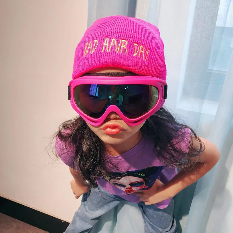 Children's Ski Goggles & Hat
