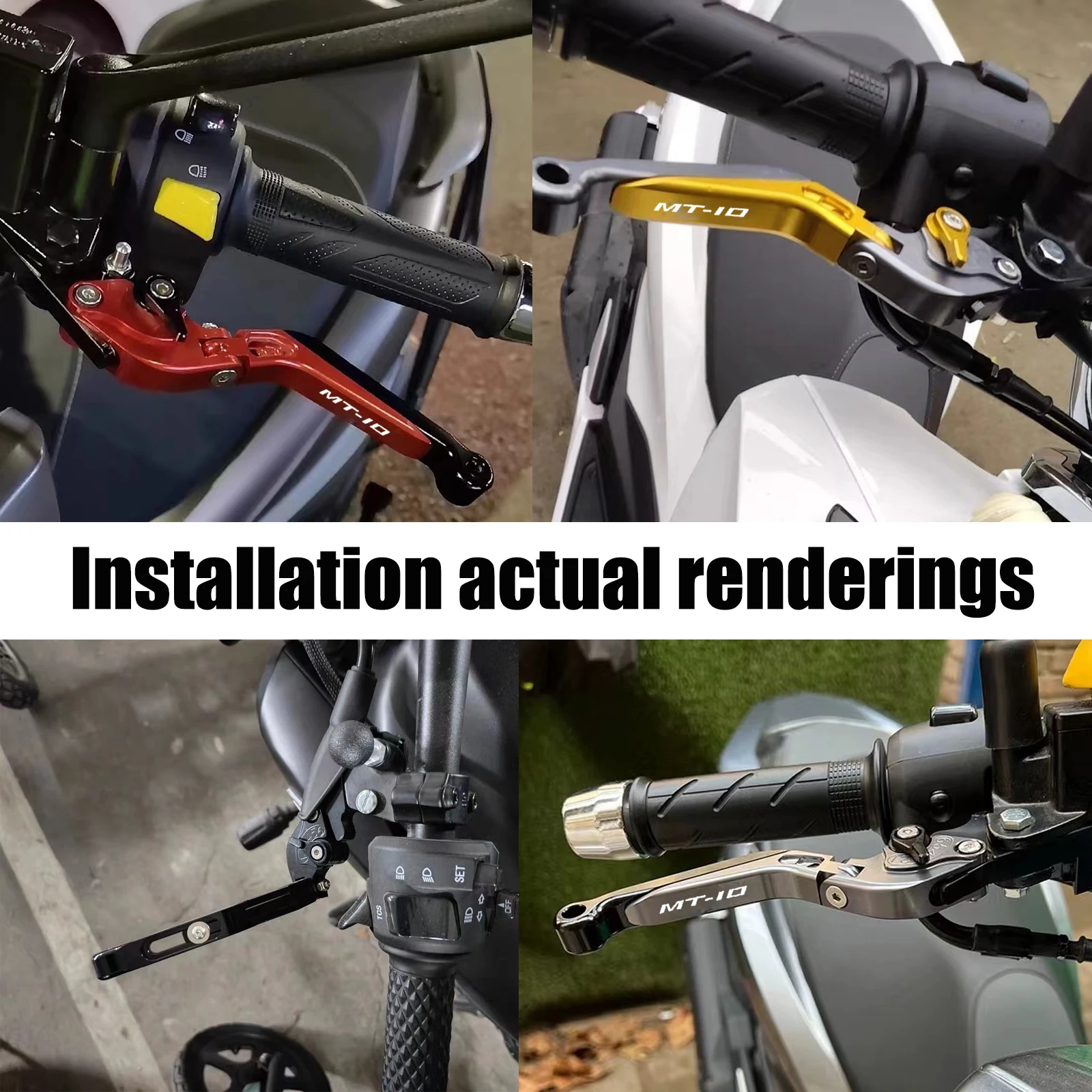 PENTRU MT-10 MT10 MT 10 SP Piese noi pentru motociclete CNC Manete de ambreiaj de frână retractabilă reglabilă cu 6 trepte_voghion.com