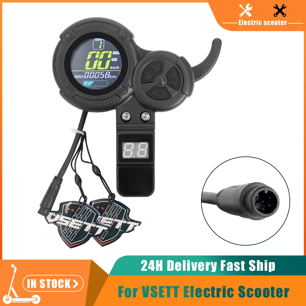 

Display Trigger LED Accelerator Throttle & NFC Card For VSETT 8 8+ 9 9+ For ZERO 8 9 10 8X 10X Z8PRO Electric Scooter 6Pin Plug