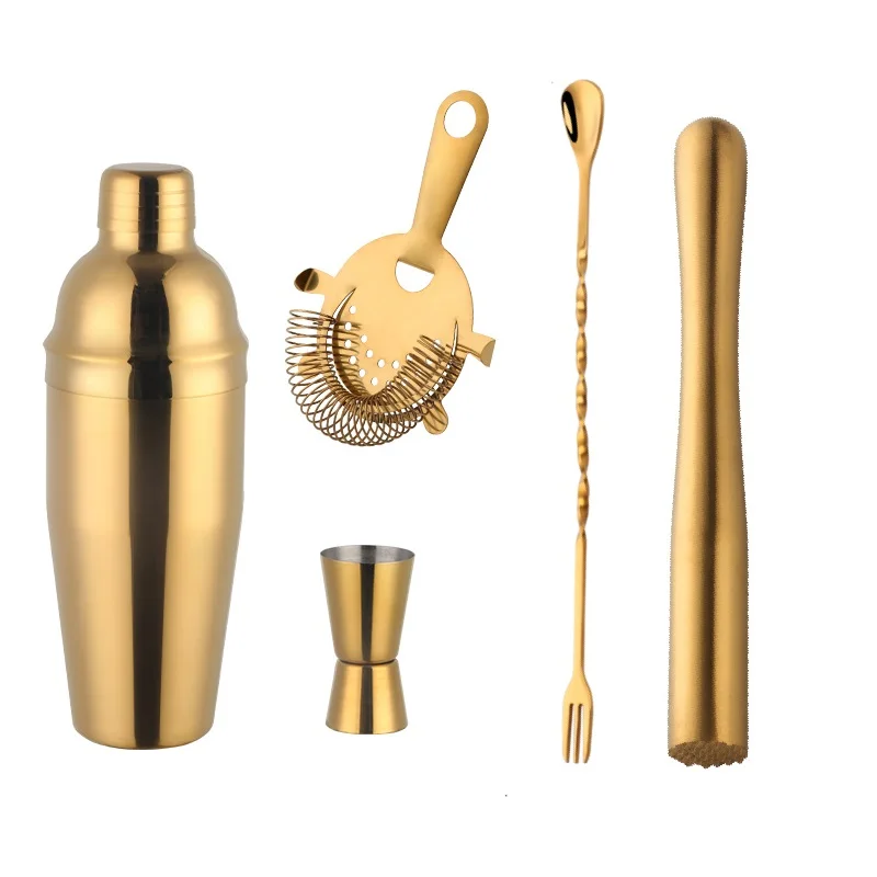 Shaker Boston In Acciaio Inossidabile 304 Per Cocktail E Vino – Set Da 2 Pezzi (850ml + 550ml) Con Finitura Oro Rosa, Accessorio Da Bar Professionale - 2