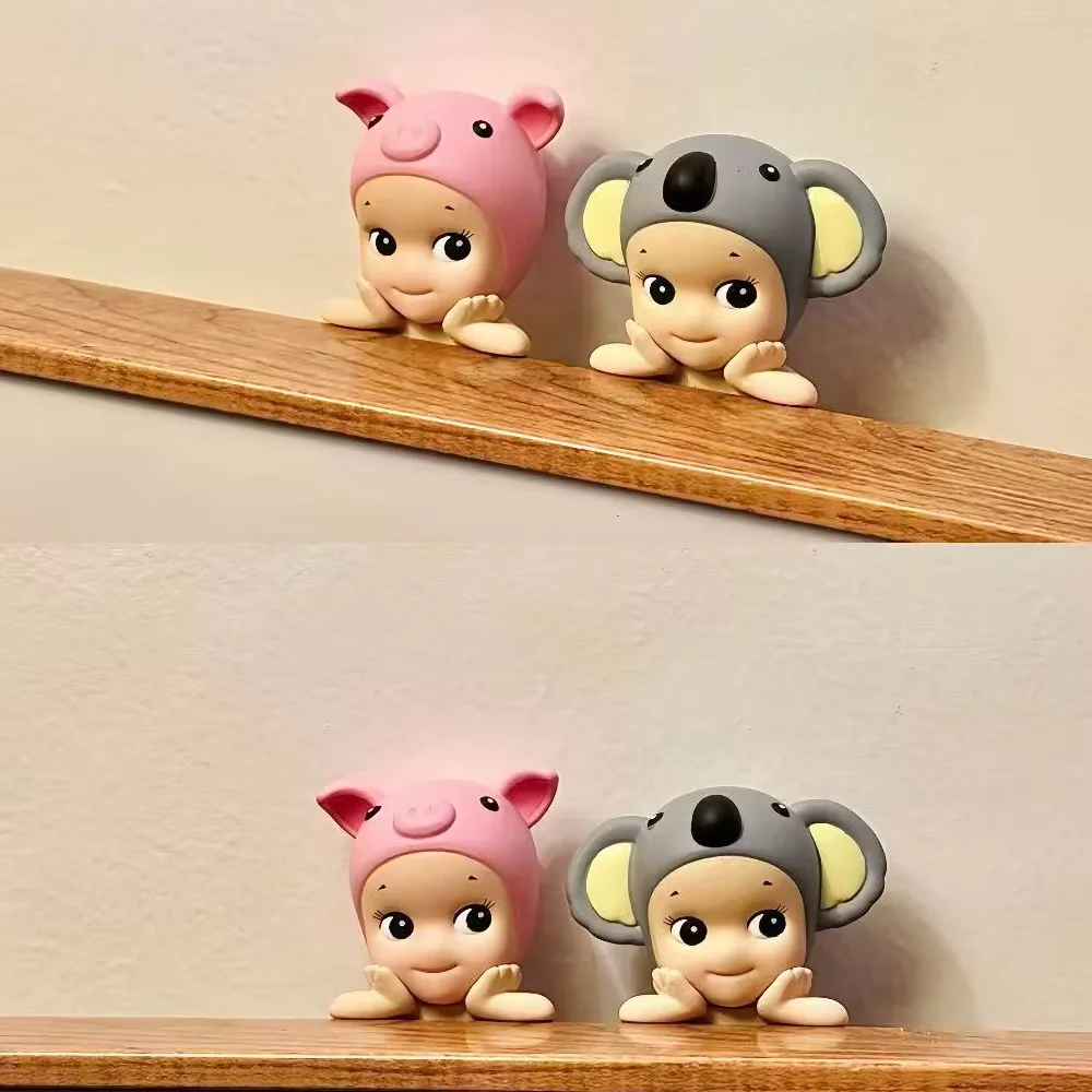 Cute Animal and Fruit Series Doll Anime Figures Blind Box 8cm Action Figure Car Ornament Children Gift Decoration