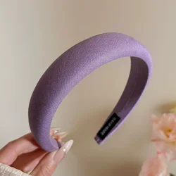 Elegant Purple Plaid Headband (Color 1)