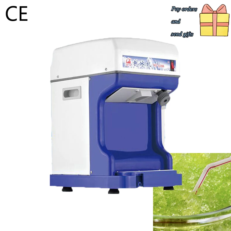 

2023 New Commercial Blue Electric Shaved Ice Abs Plastic