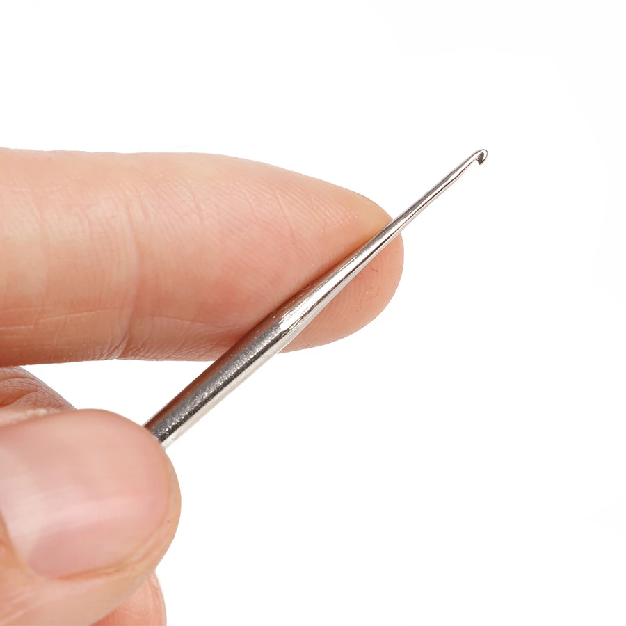 0.5Mm 0.75Mm Dreadlock Needle 1Pcs Crochet Hook For Dread Hair New Quality Hook Needle For Crochet Braids