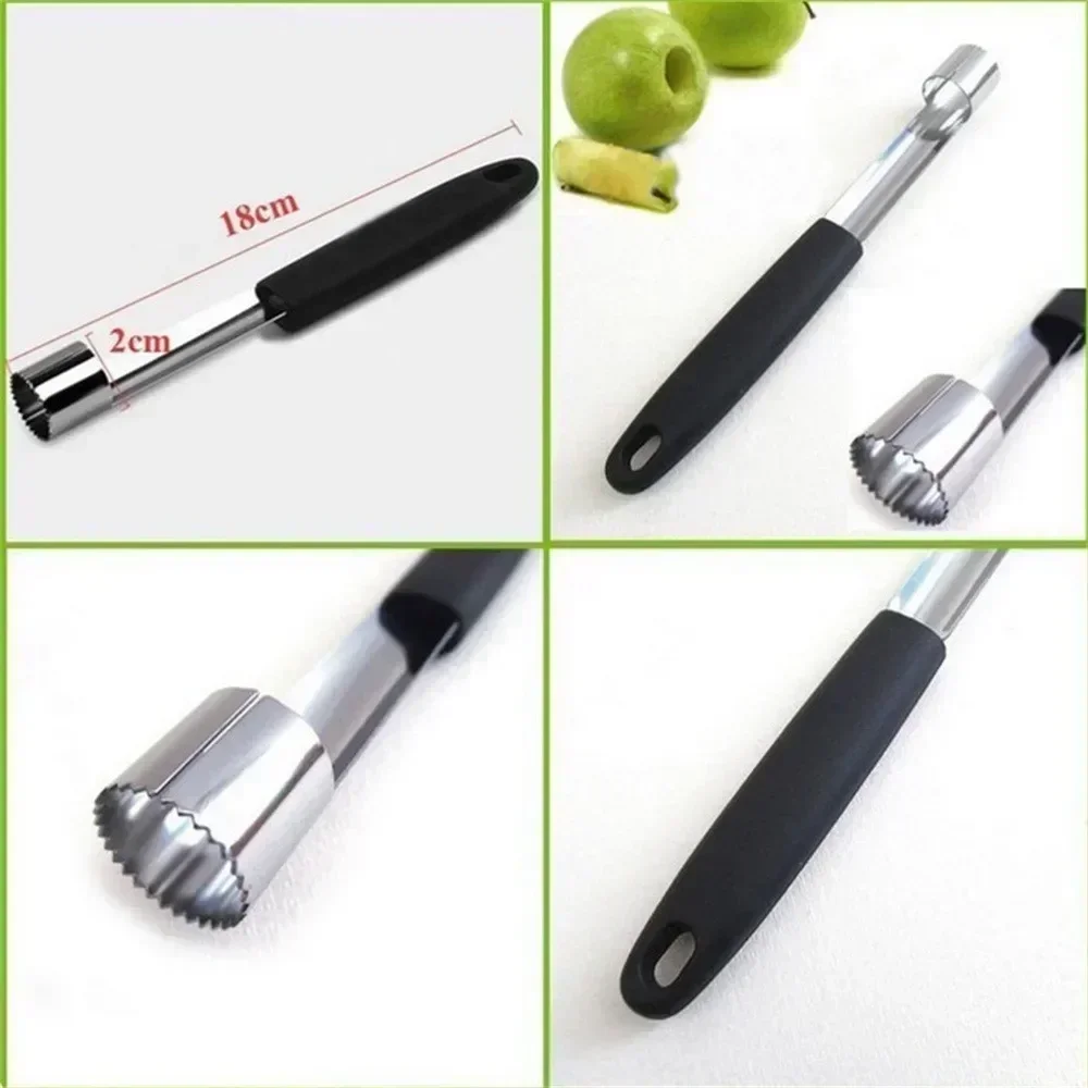 Stainless Steel Apple Corer Pear Fruit Vegetable Tools Core Seed Remover Cutter Seeder Slicer Kitchen Gadgets Tools Kitchen Item
