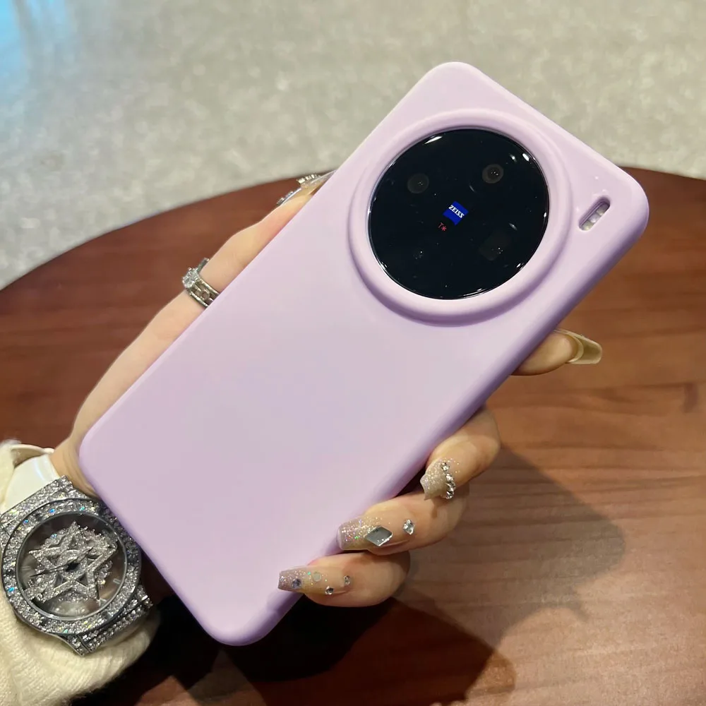Slim Soft Liquid Silicone Shockproof Bumper Cover with Smooth Microfiber Fleece Lining
