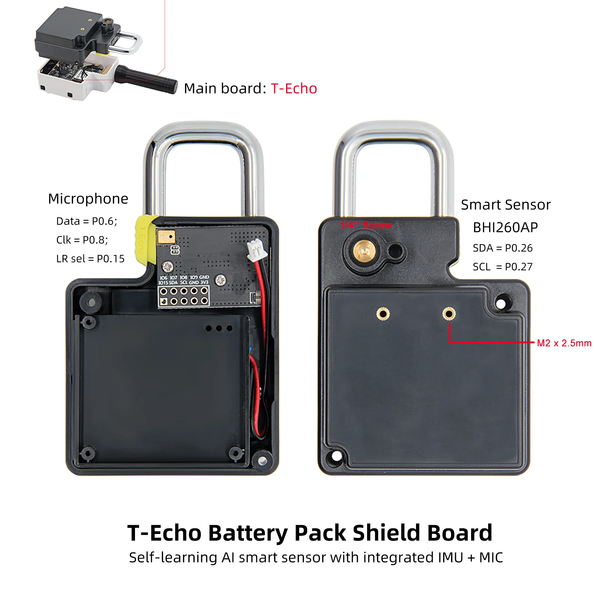 ® Accessories Battery Pack For T-ECHO Exclusive Extension Module