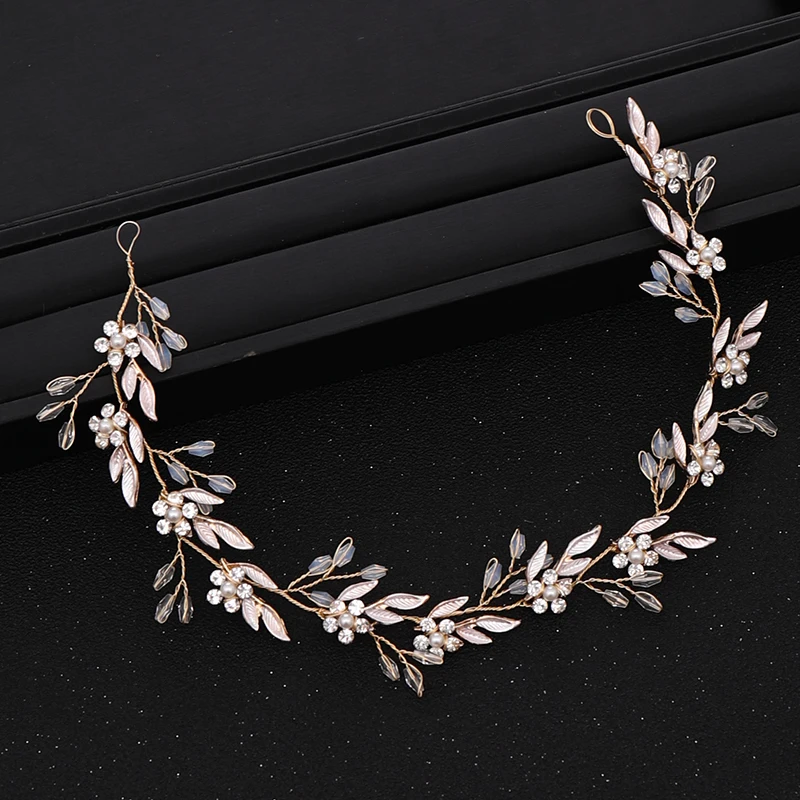 Bridal Hair Accessory Headband Tiara for Women Bride Party Wedding