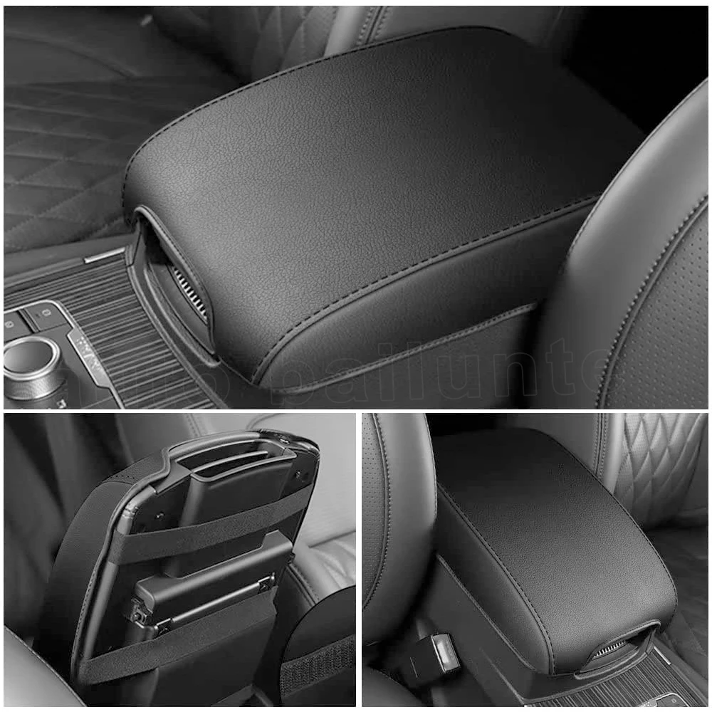 For Toyota Tacoma 2016 2017 2018 2019 2020 2021 2022 2023 Center Console Cover Armrest Cover Leather Protect Car Accessories