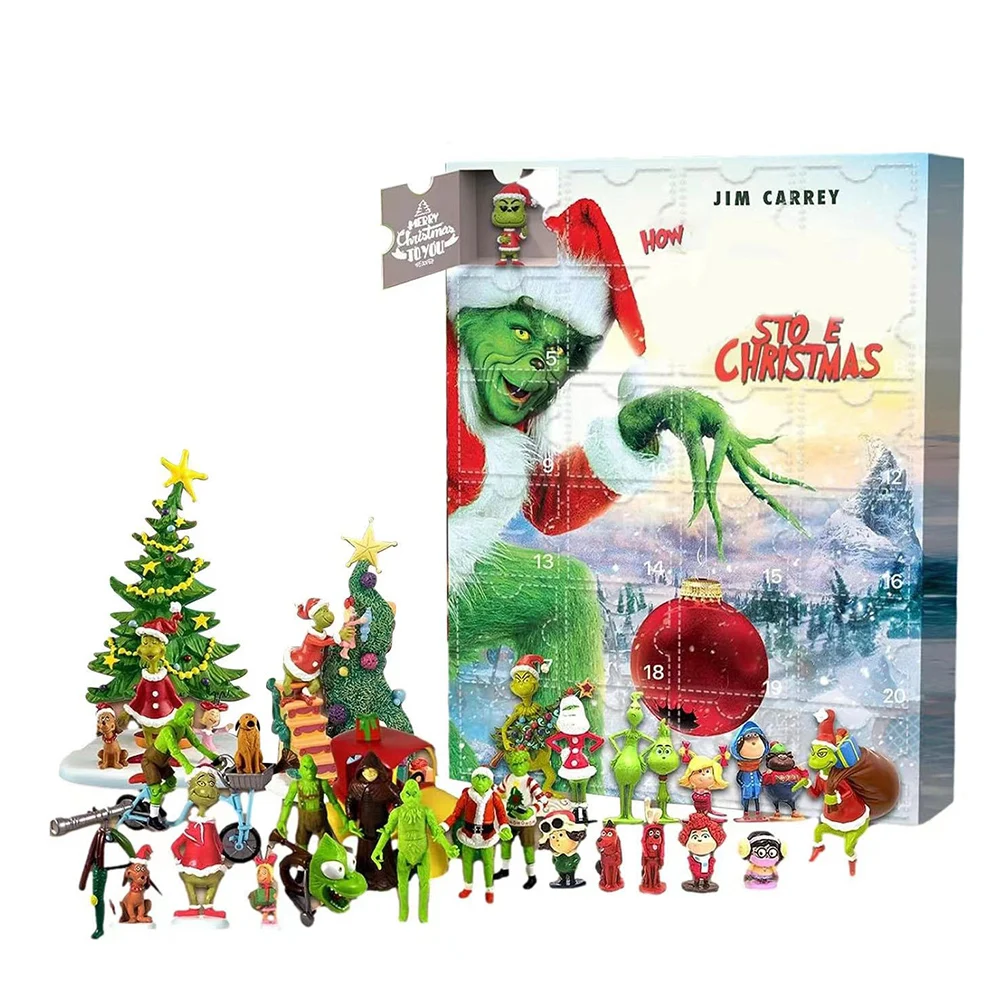 24 Days Christmas Advent Calendar for Home Decor-christmas advent calendar
