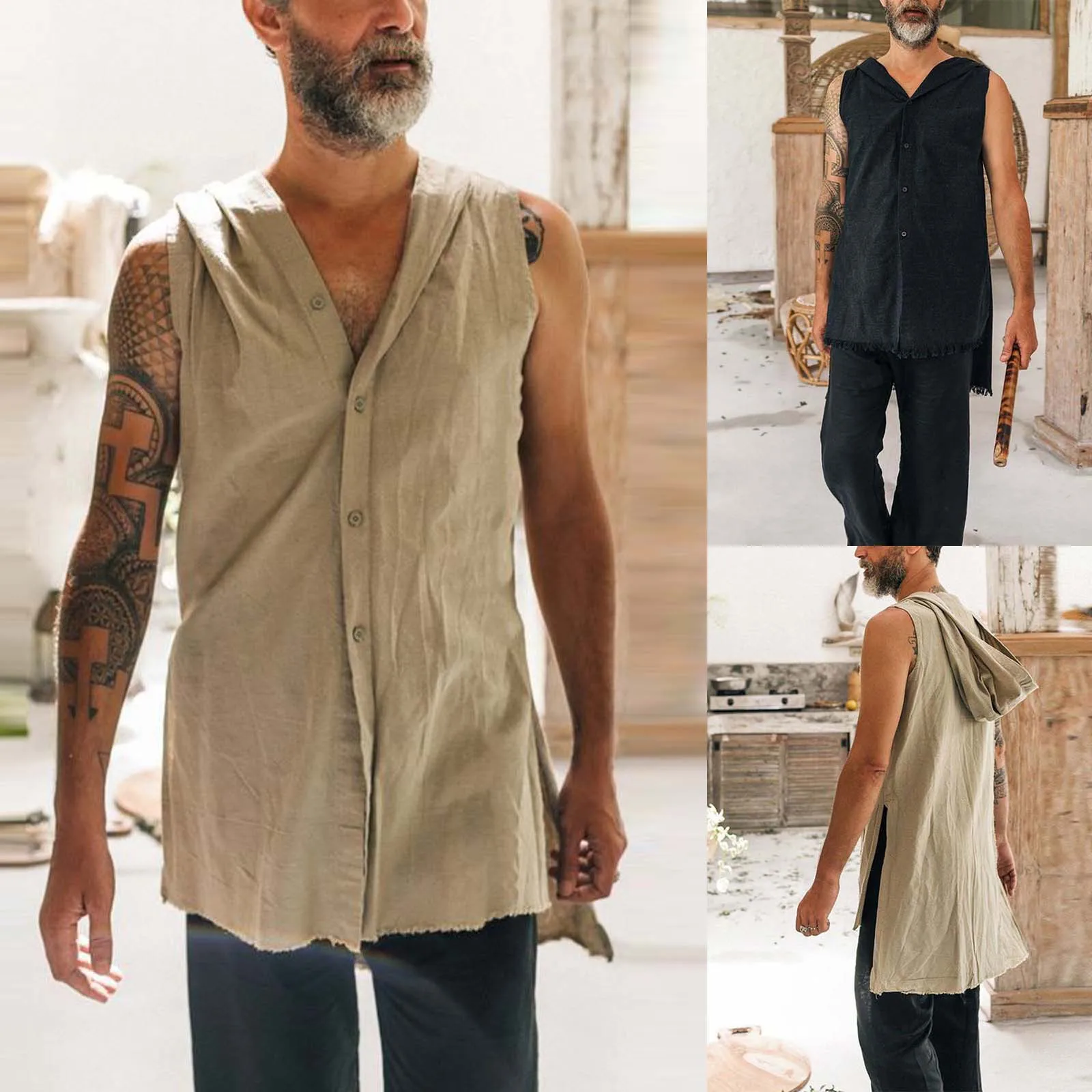 Long Cardigan Outfit Men Long Shawl Cardigan Mens Burning Man Mens