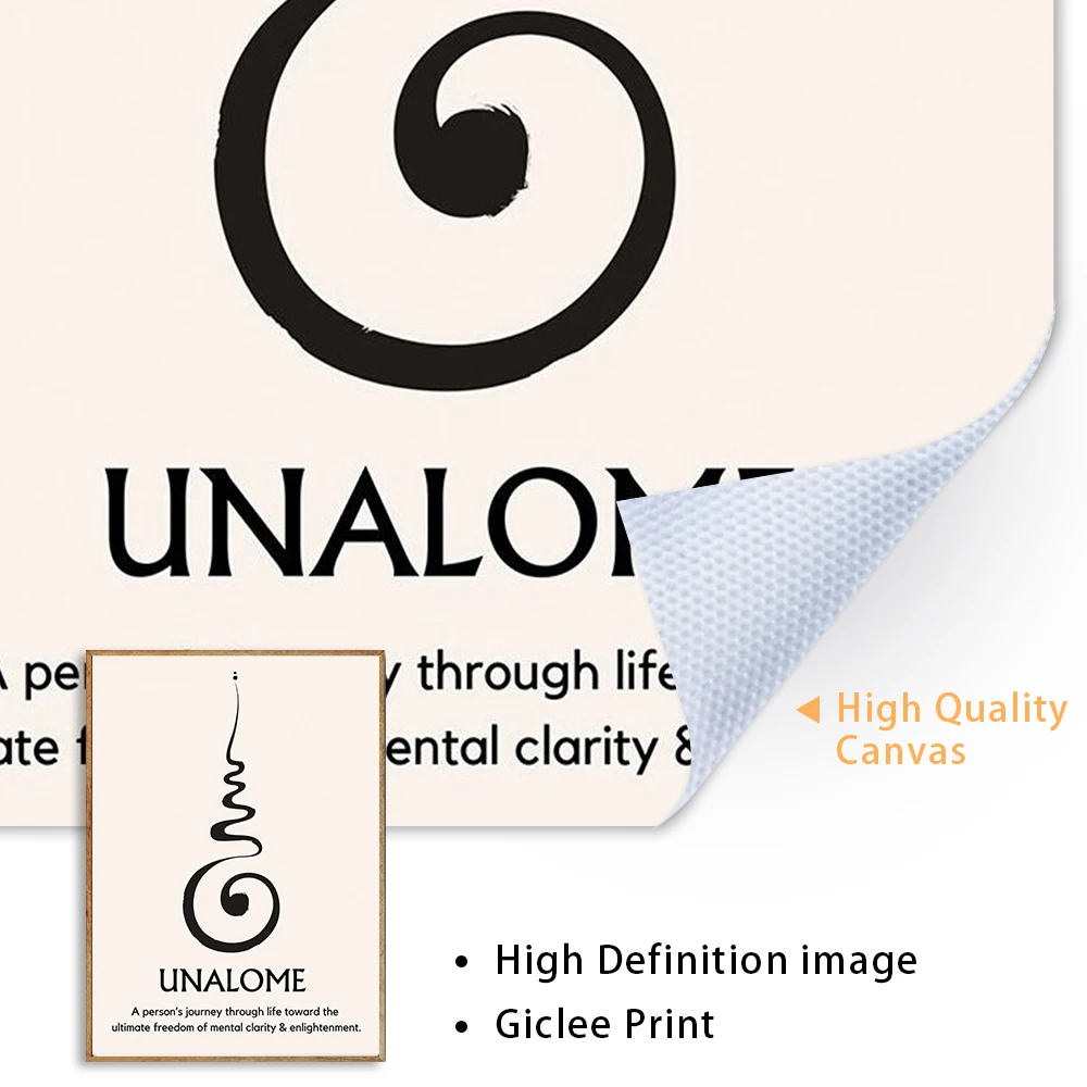 Zen Symbols & Meaning Wall Art Canvas Painting Meditation Mindful Art  Poster Spiritual Abstract Print for Living Room Home Decor - AliExpress