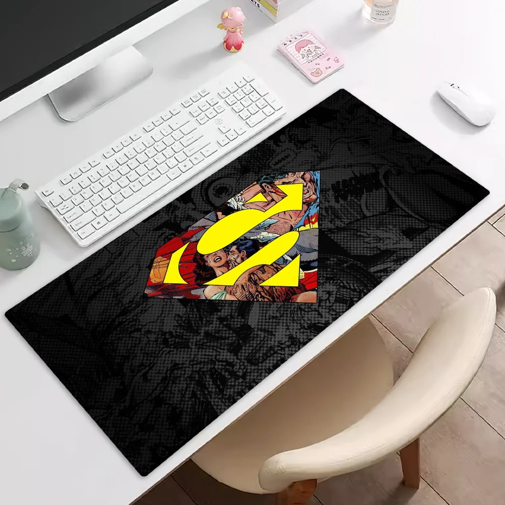 Beast Kingdom Superman Mousepad Pad Rubber Table Mat Extended Gaming Lock Edge Keyboard Mat 2