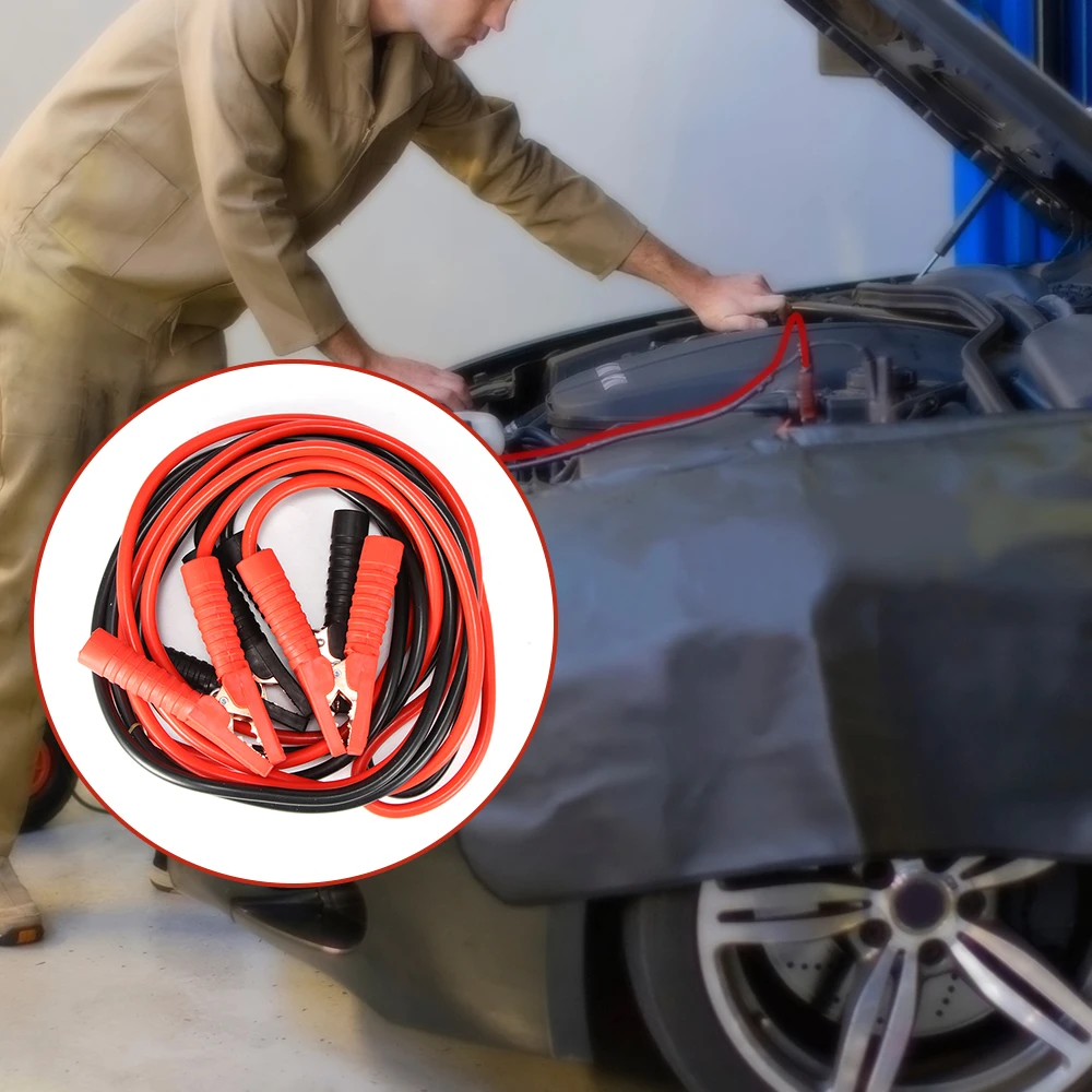 

New 4 Meters 2000A Car Power Booster Cable Battery Jump Cable Emergency Battery Jumper Wires Battery Jump Cable Car Accessories