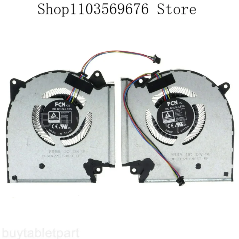 Ventola Di Raffreddamento Cpu E Gpu Per Asus Rog Strix G15 Advantage Edition G513Qy G713Qy Fr8A