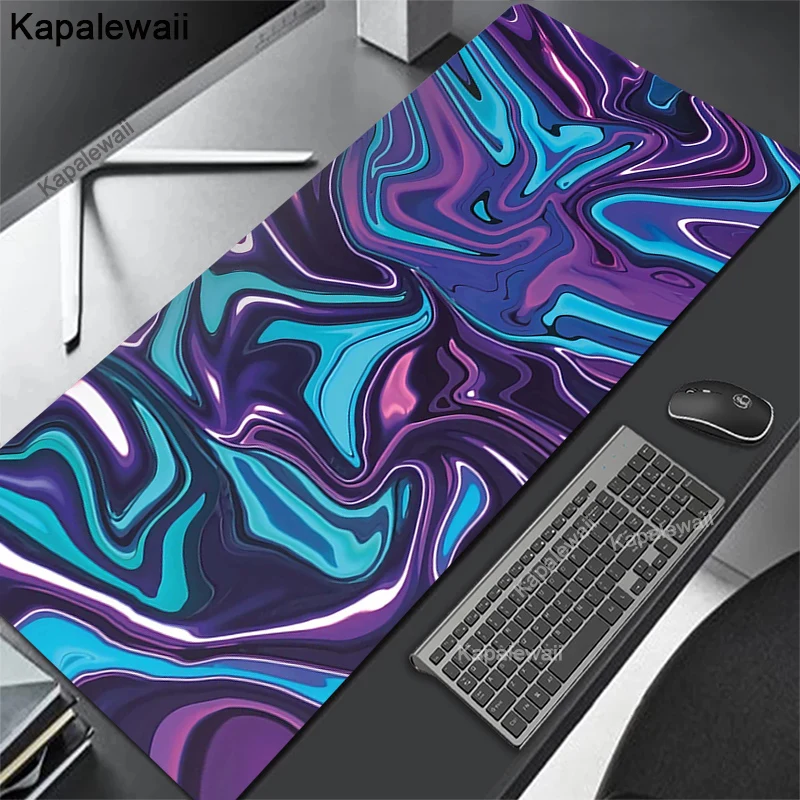 

Strata Liquid Computer Mouse Pad Gaming Mousepads Abstract Large MouseMat Gamer XXL Mause Carpet PC Desk Mat keyboard Run 100x50