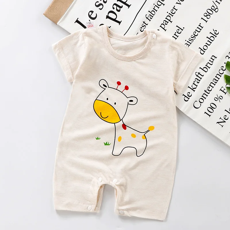 Baby Rompers Infant Toddler Bodysuit Cotton Newborn Baby Boys Girls Pajamas Thin Cartoon Baby Clothes Wholesale best Baby Bodysuits