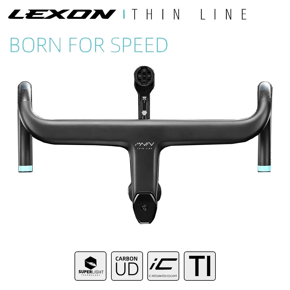 

LEXON Carbon Road Bike Handlebar 28.6MM Ultralight THIN LINE Bicycle Handlebar T1000 Racing Bent Bar Bicycle Parts Cycling Parts