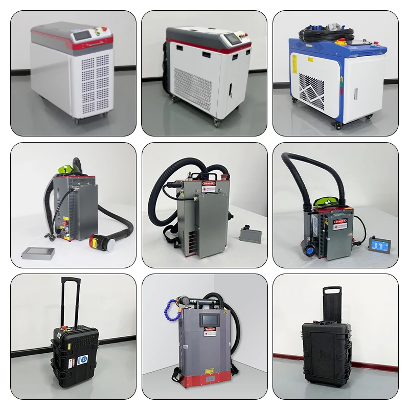 BK-FLC100SL 100W Pulse Laser Cleaning Machine For Industrial Rust and Painting Removal With Factory Price