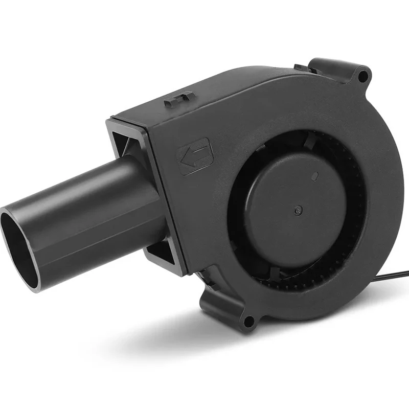9733 DC 송풍기 12V 2.85A 장작 바베큐 스토브 조절 가능한 속도 대형 풍량 터보 팬 5500R/Min 폐기물 오일 스토브 목재 스토브