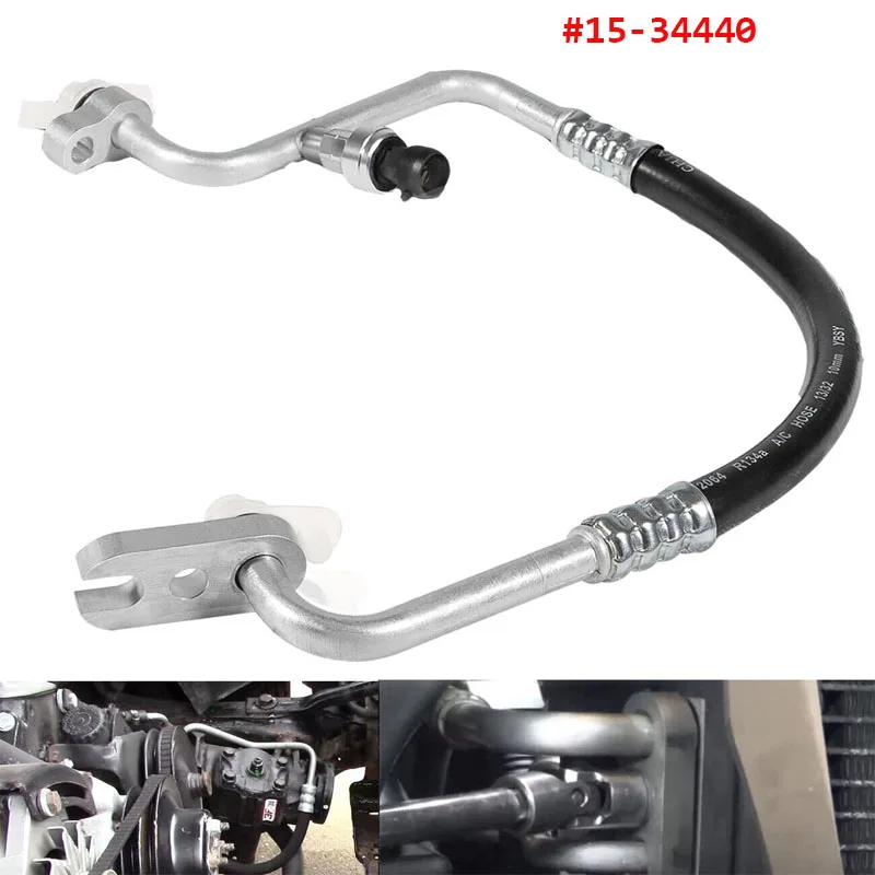 

15-34440 Air Conditioning Compressor and Condenser Hose Assembly Suitable for Buick Enclave ,Chevy Traverse , GMC Acadia