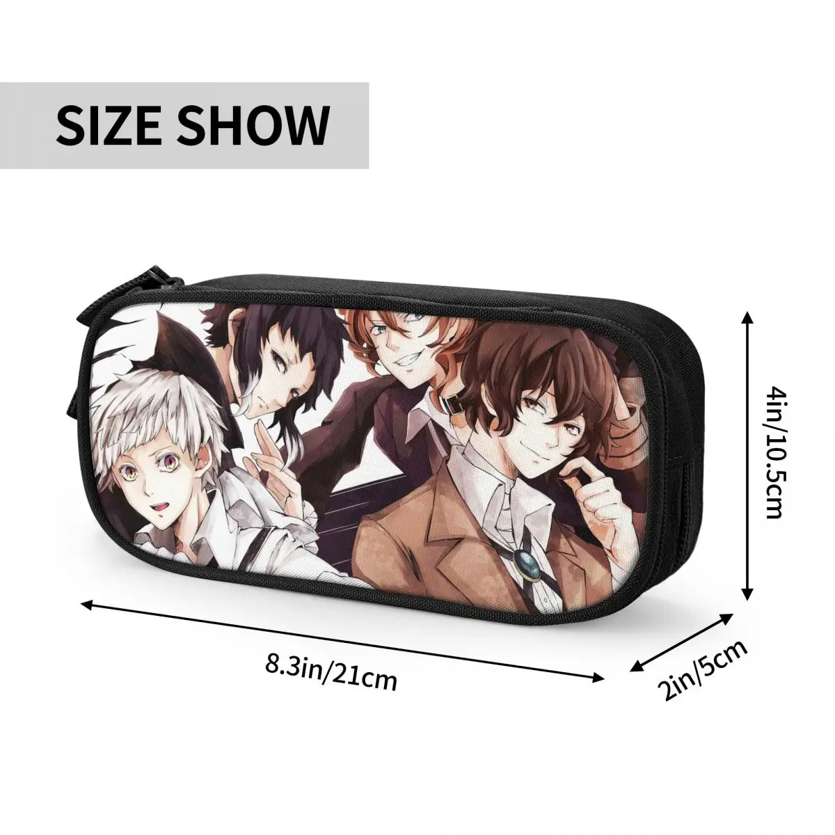 SCP Secure Contain Protect Anime Wallet 8 Inch Pencil Case School Supplies  Stationery Storage Bag Boys Girls Gifts - AliExpress