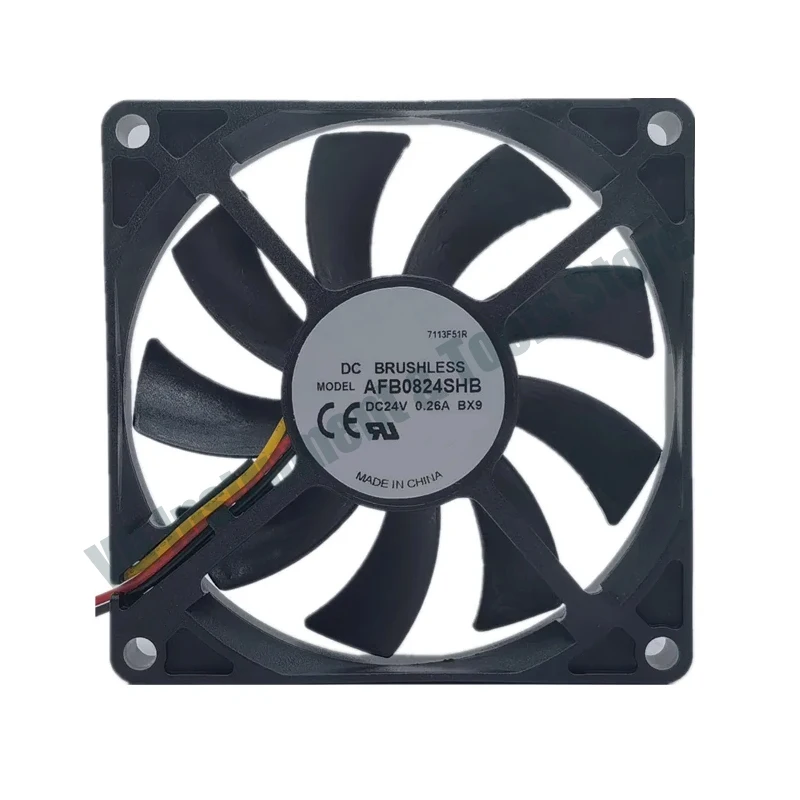 FÜR Neuen Delta AFB0824SHB DC 24V 0,26A 8015 8cm 80*80*15mm Inverter-Server-Lüfter – Detail 2