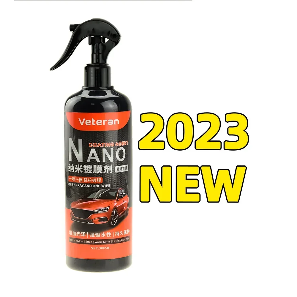 500ML 9H Hardness Car Detailing Ceramic Coating Car Products Nano Glass Plated Crystal Polish