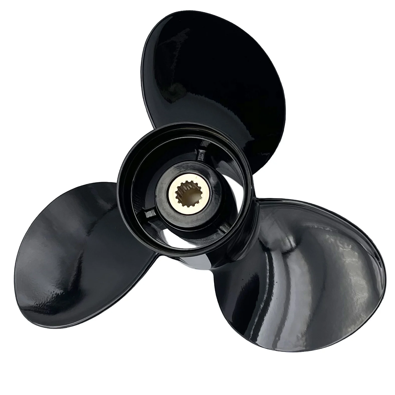 

13 1/2x15 For tohatsu 69HP-140HP propellers 15 teeth spline aluminium 3 blades propeller boat accessories marine propellers