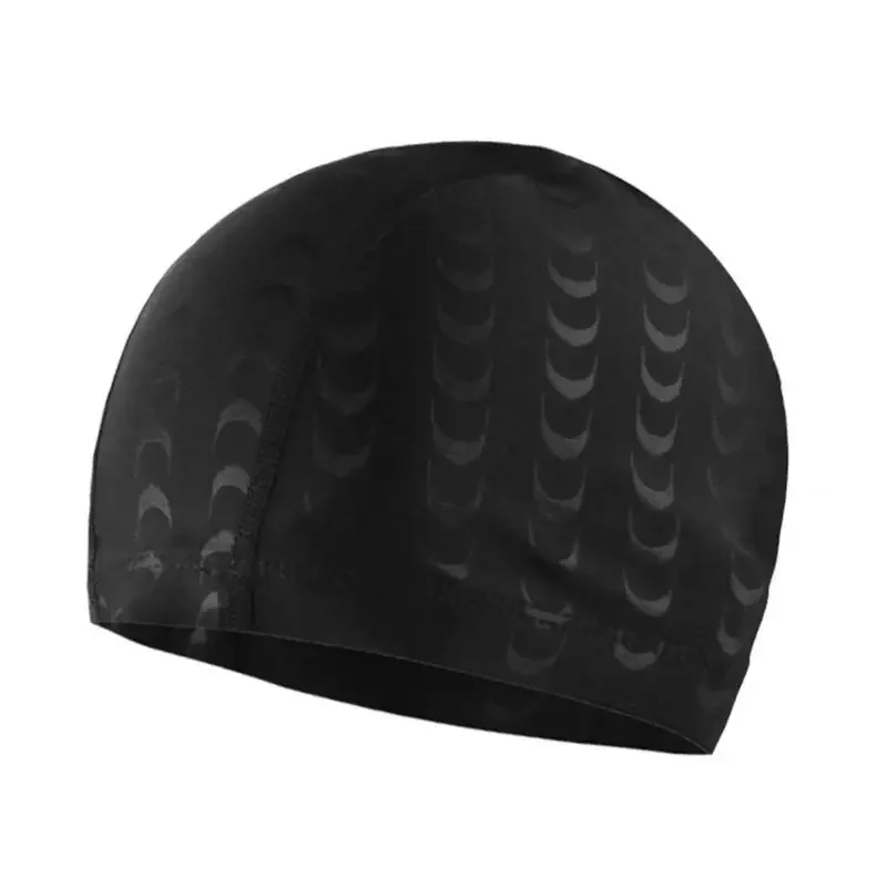 1pc Nylon Swim Cap for Men and Women Waterproof Elastic Swim Caps Protect Your Ears Essential for Family Swimming Training 6